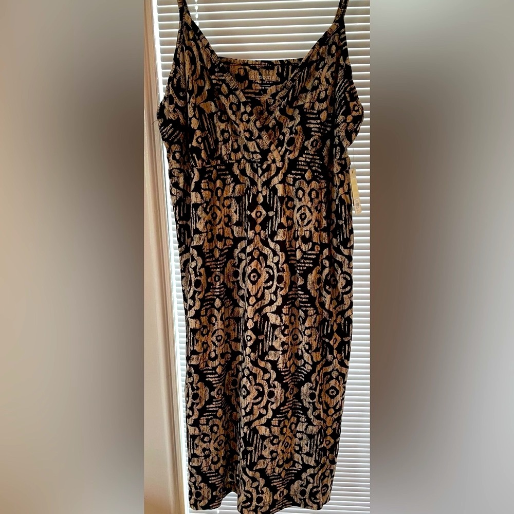 Women’s Sonoma Life & Style Dress, Size Large, NWT